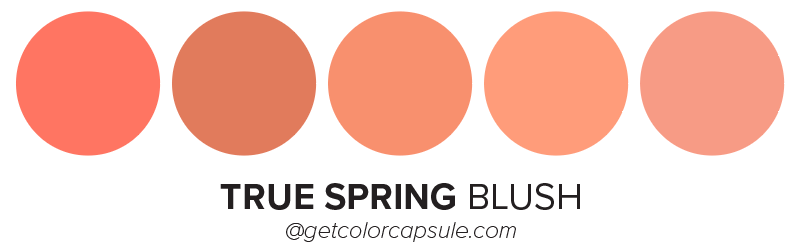 True Spring Blush Colors Makeup Best